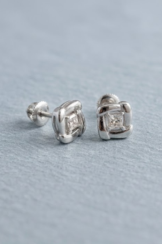 Aurora Cushion Studs