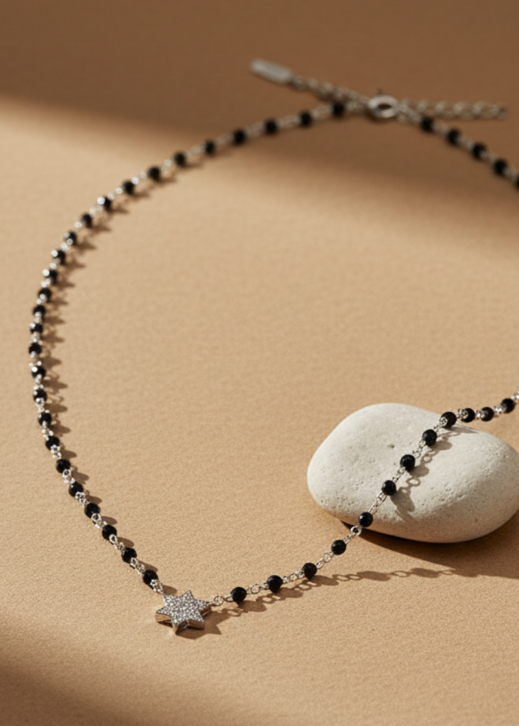Modern Star Mangalsutra Necklace