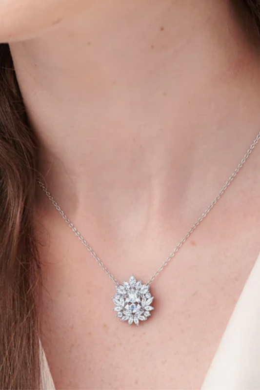 Starburst Crystal Necklace