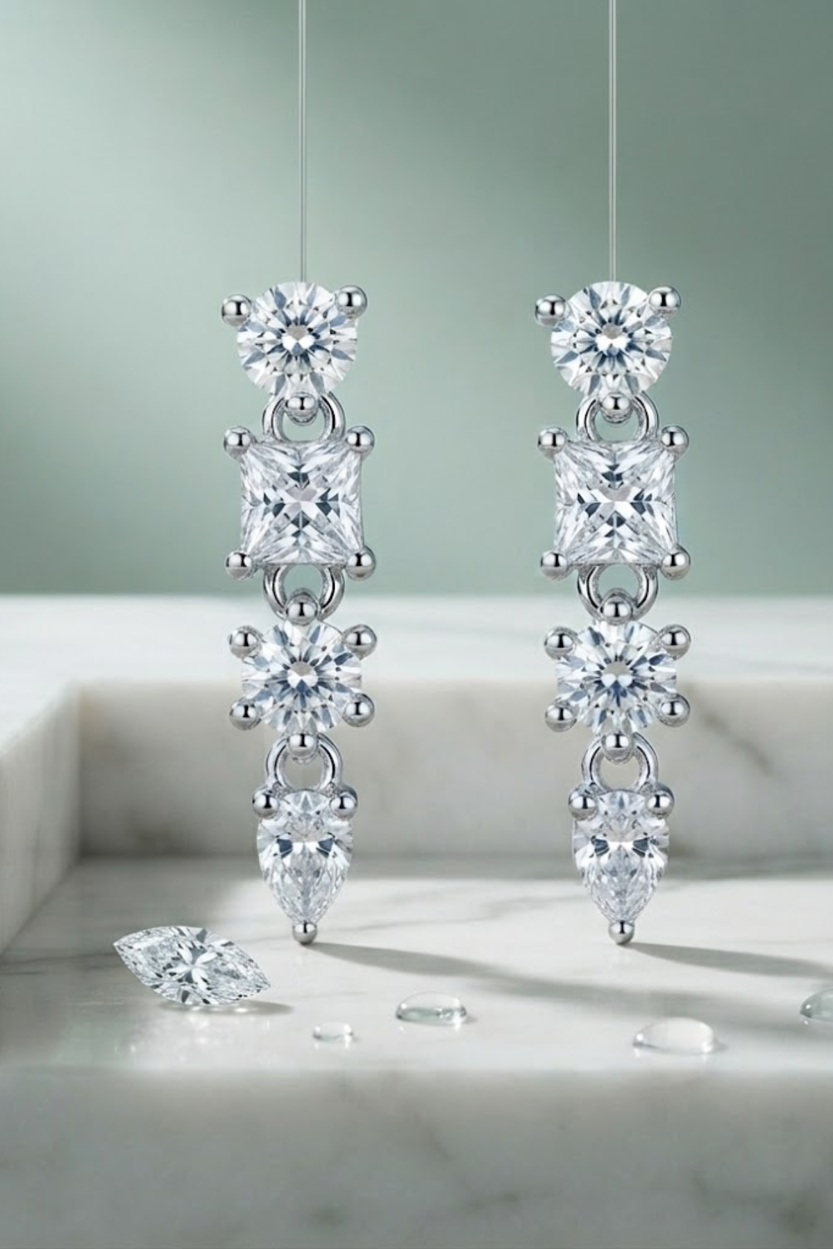 Aurora Cascade Earrings