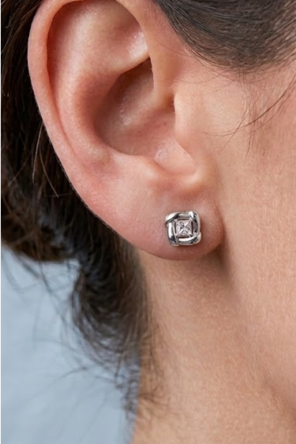 Aurora Cushion Studs
