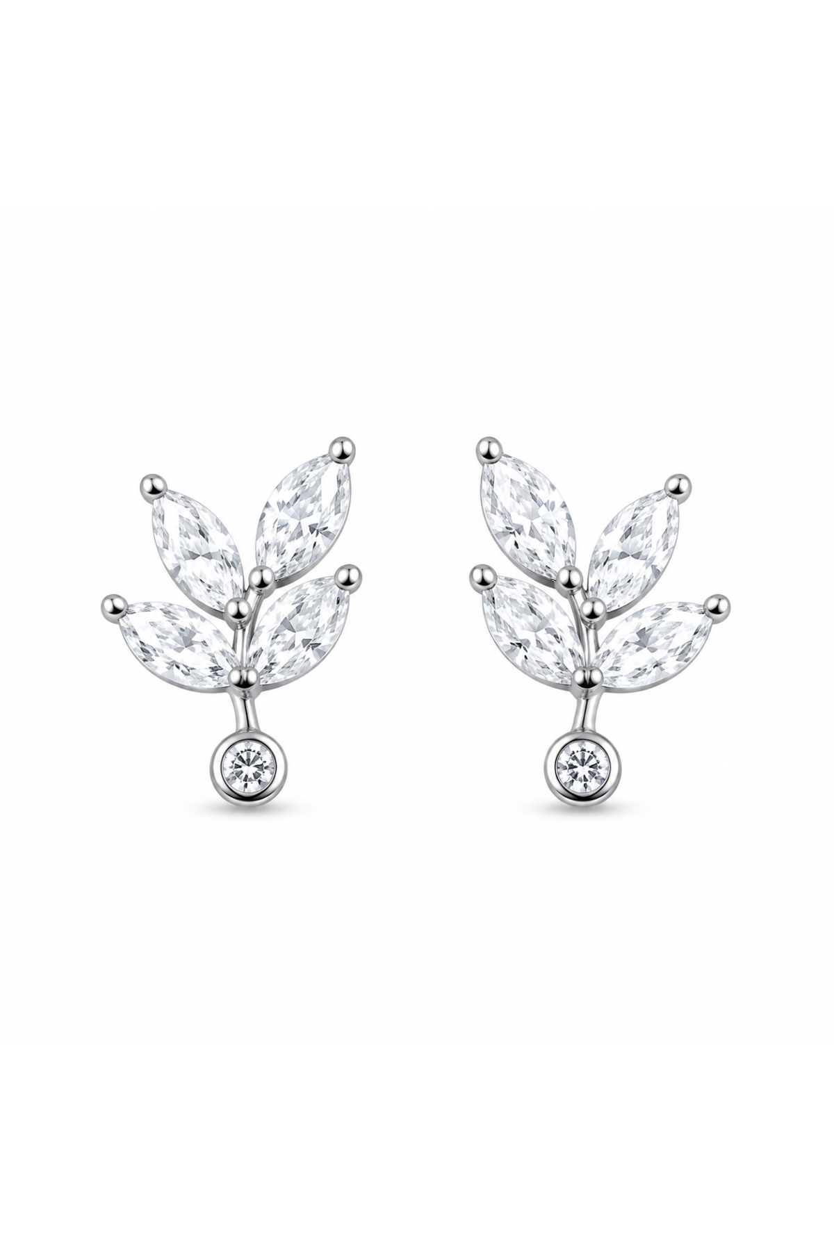 Celeste Leaf Studs