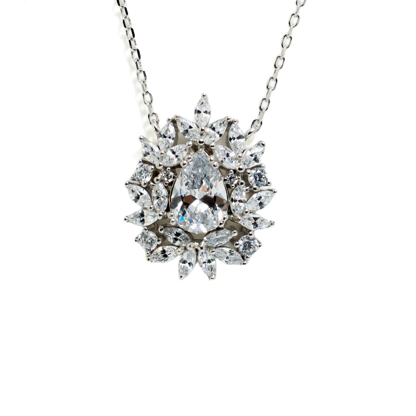 Starburst Crystal Necklace