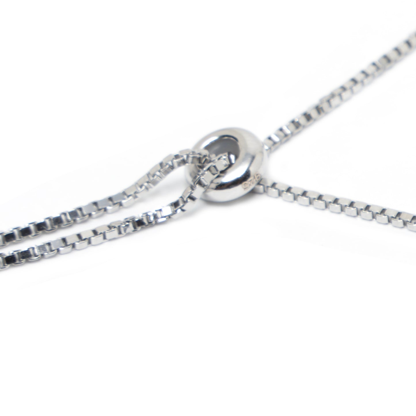 Adjustable Crystal Tennis Bracelet | Sterling Silver