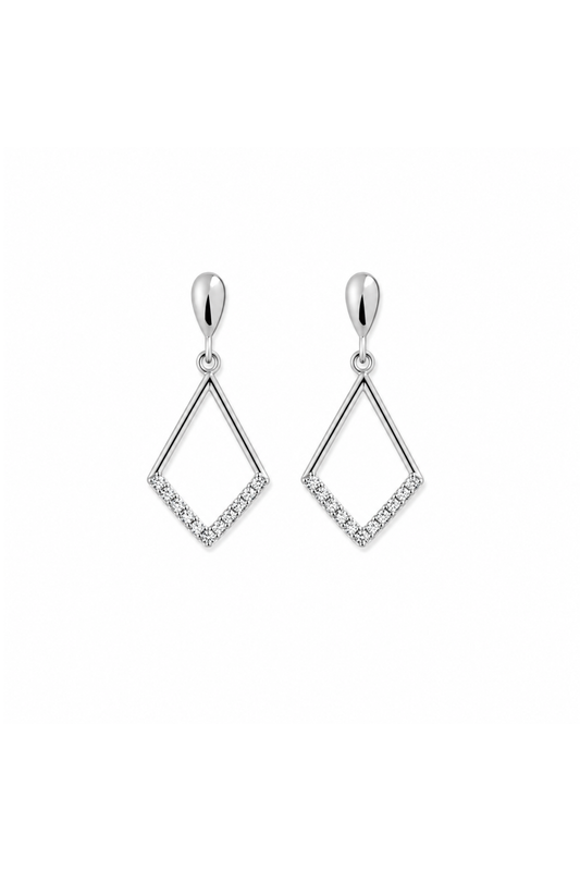Lumière Diamond Drop Earrings