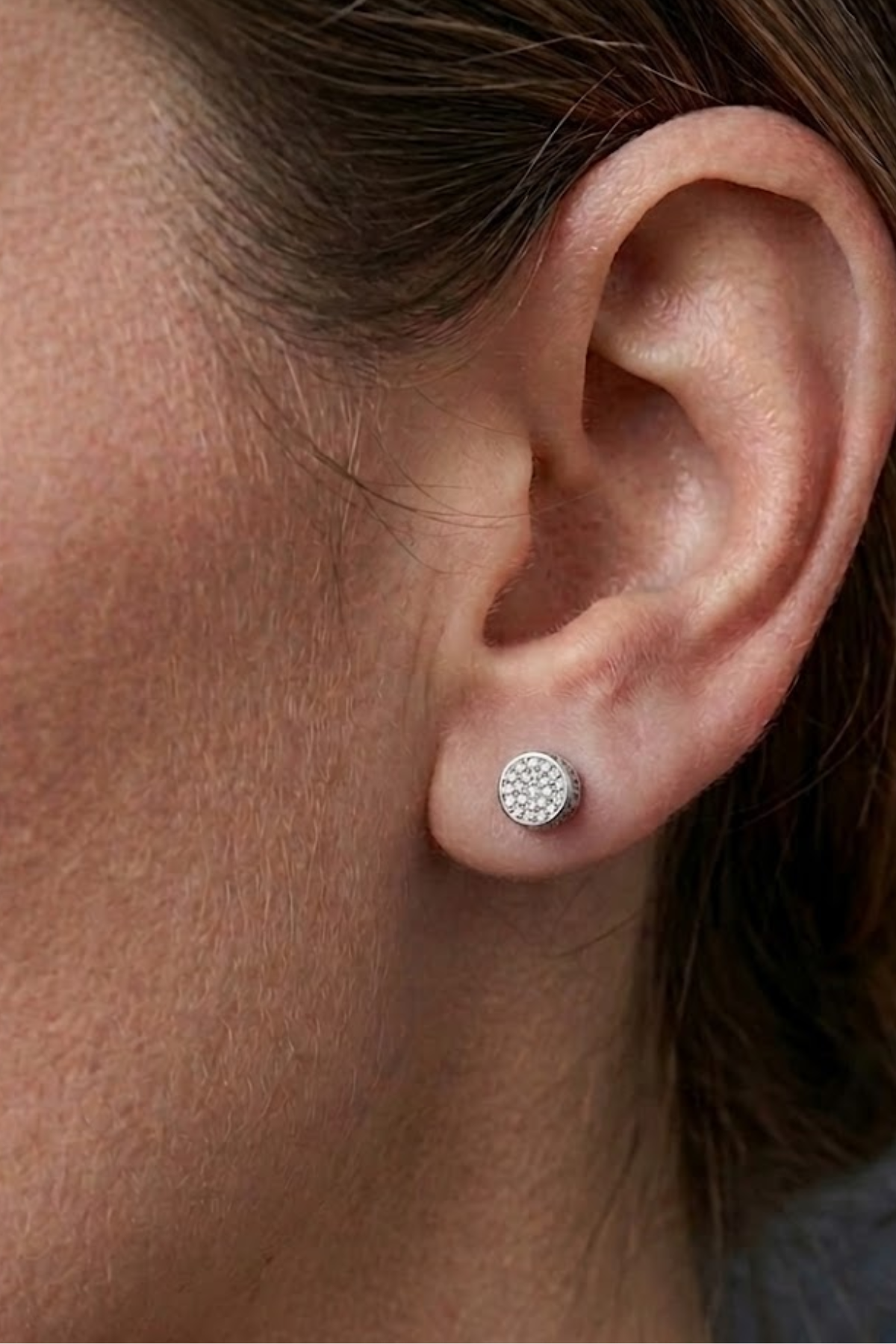 Lumière Pavé Studs