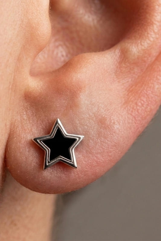 Midnight Star Studs