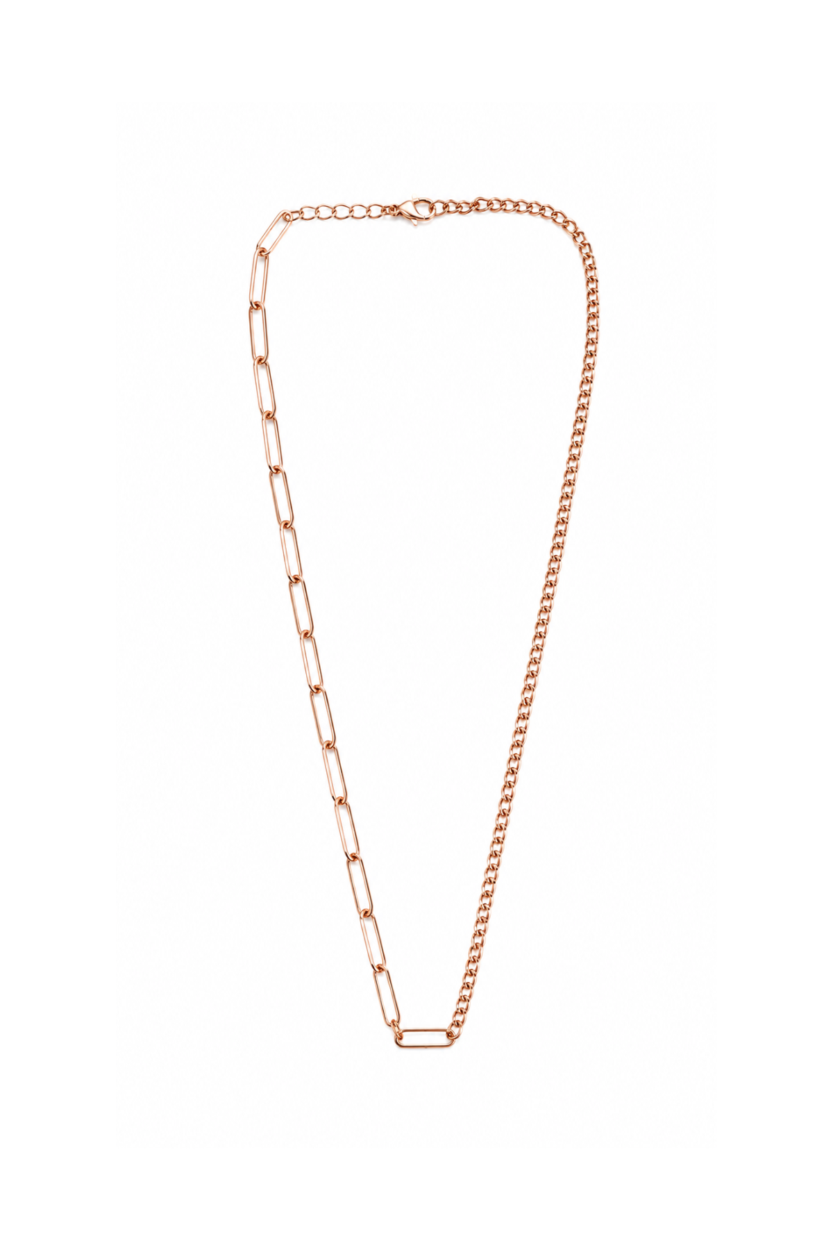 Rosé Link Necklace