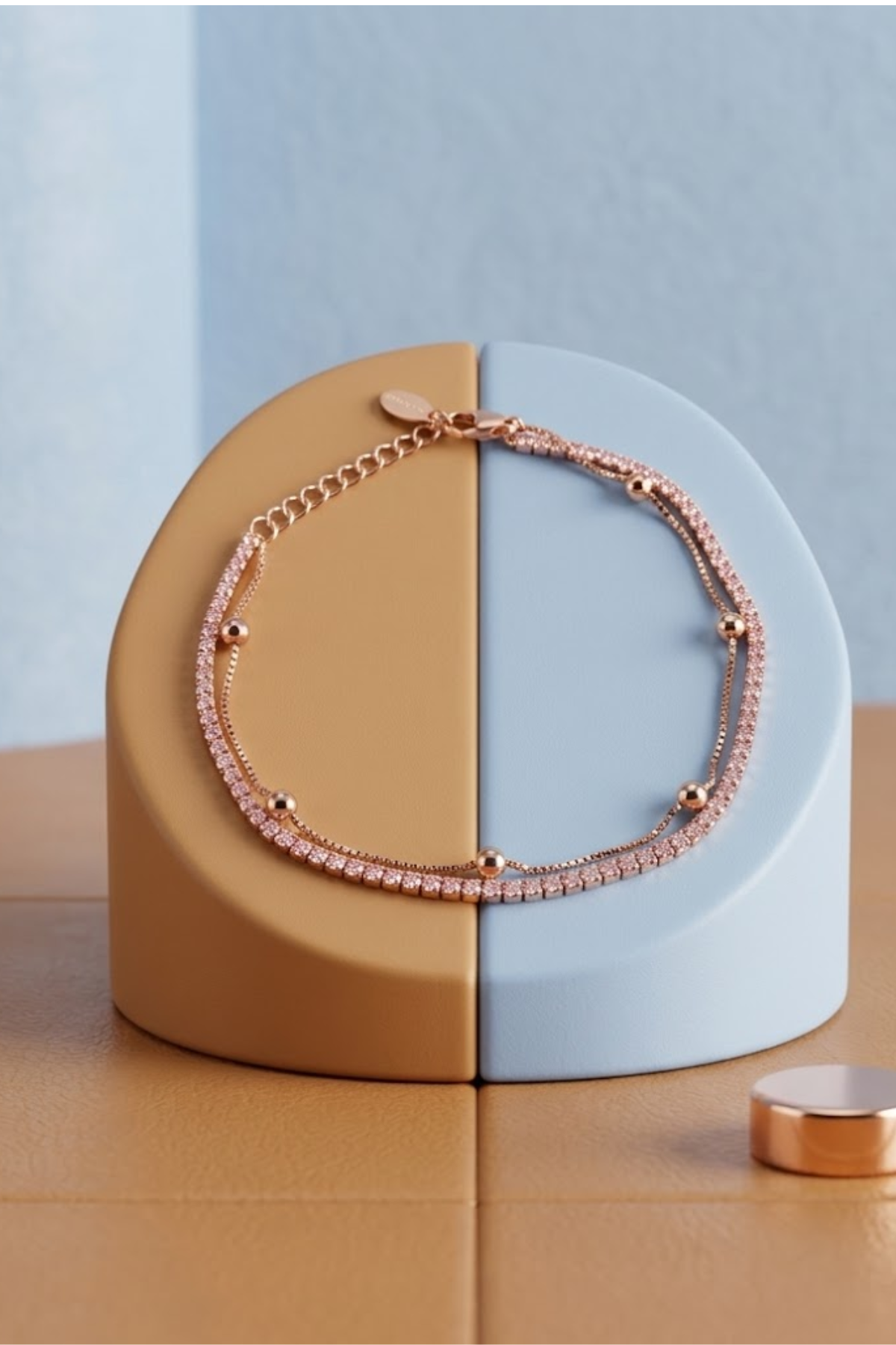 Rosé Tennis Bracelet
