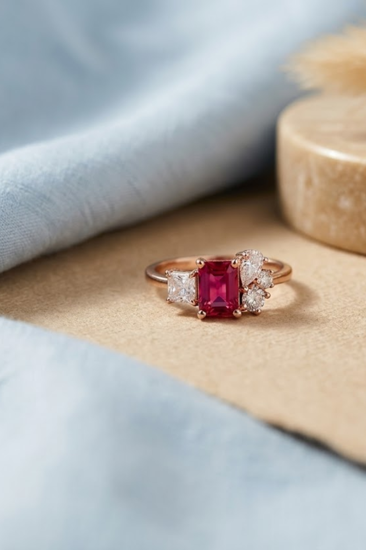 Ruby Radiance Ring