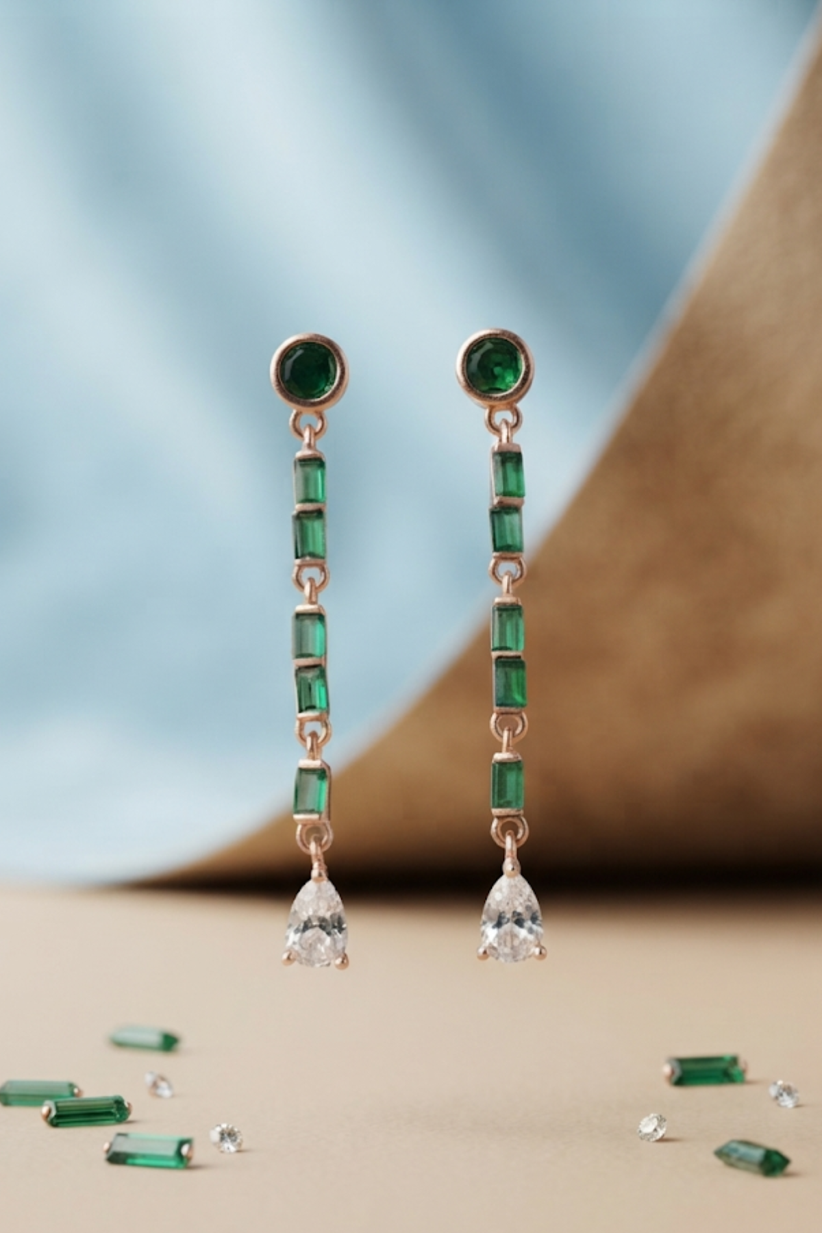 Verde Cascade Earrings