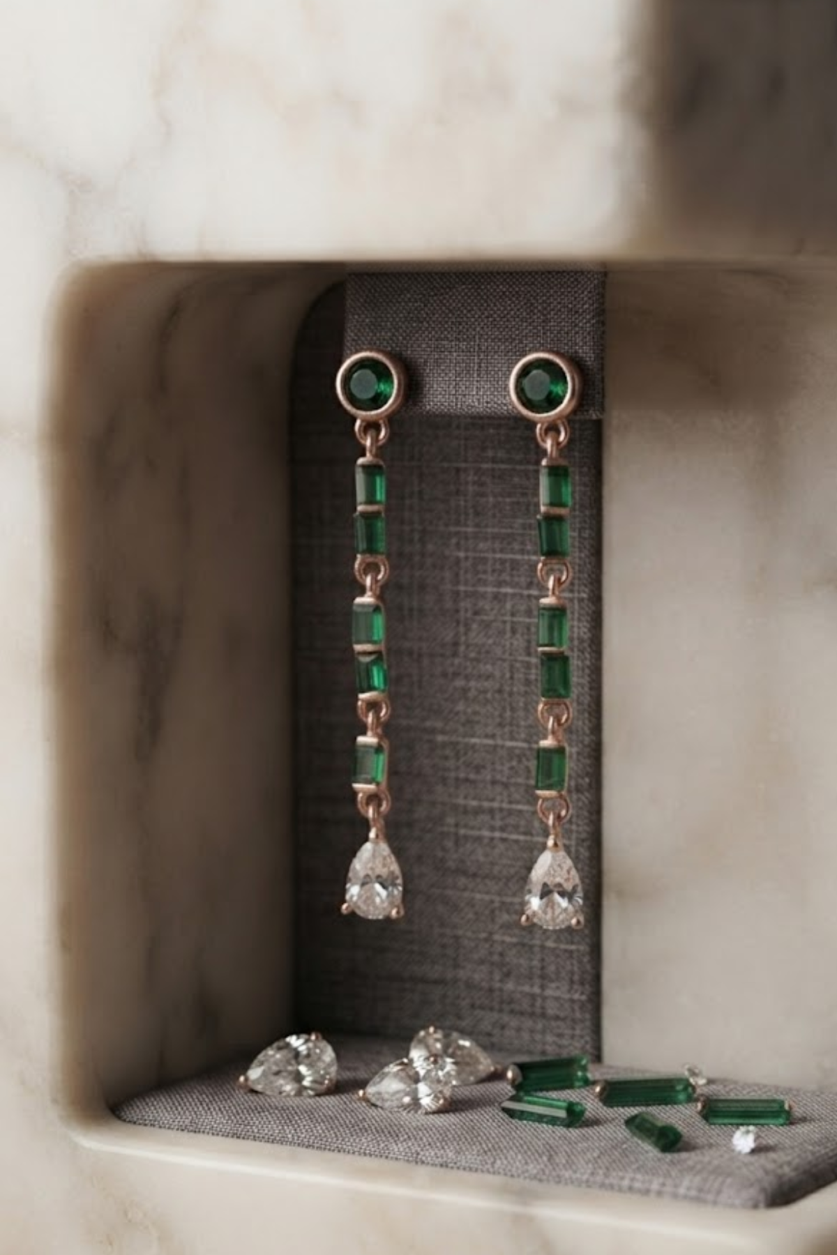 Verde Cascade Earrings