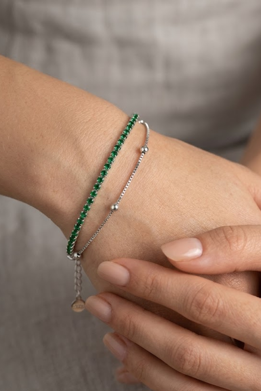Verde Tennis Bracelet