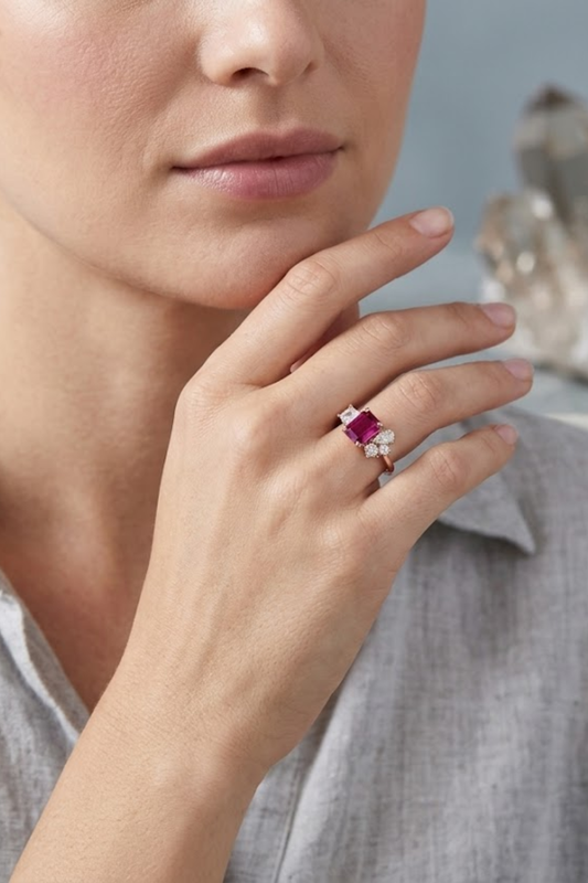 Ruby Radiance Ring