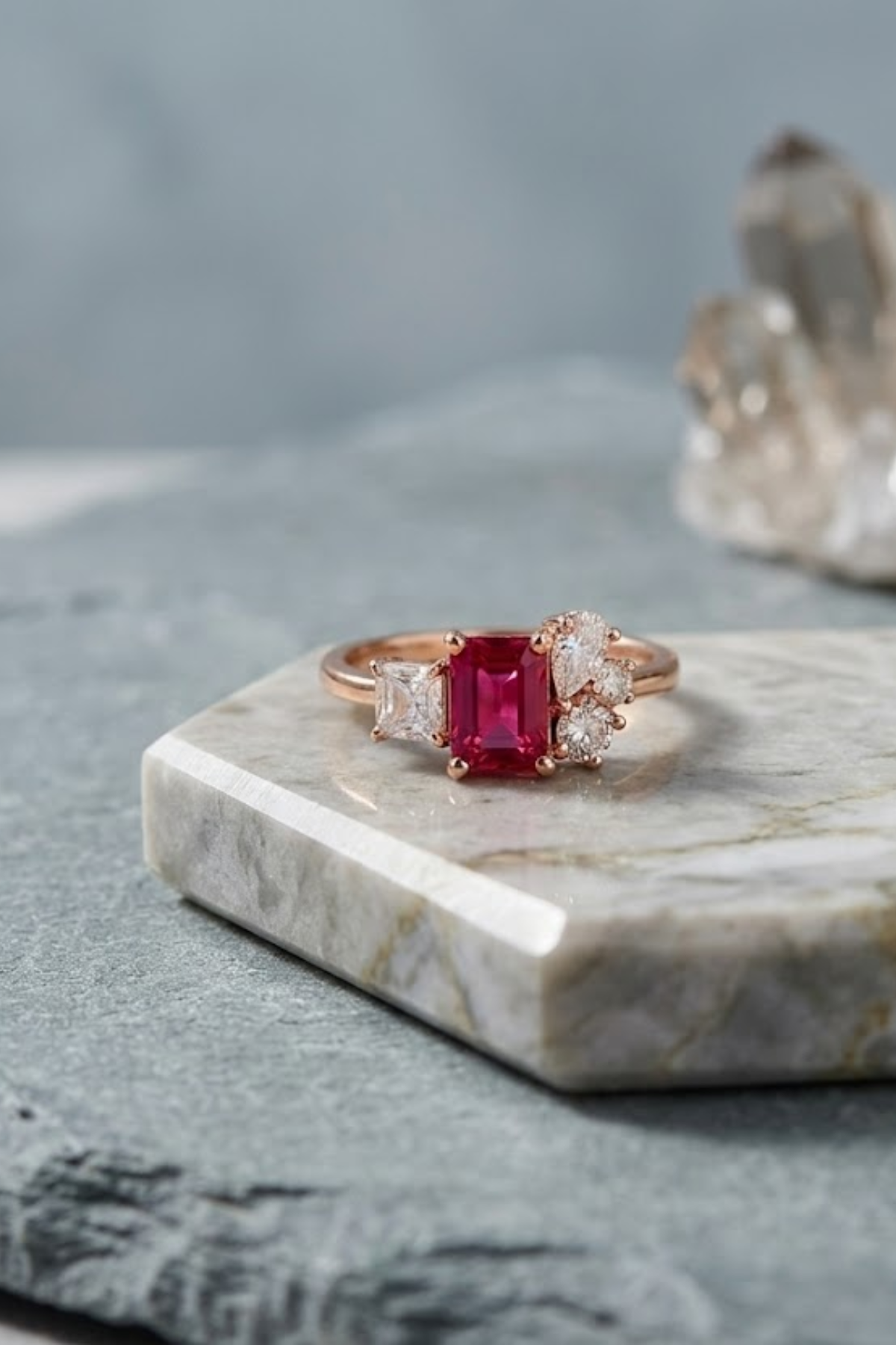 Ruby Radiance Ring